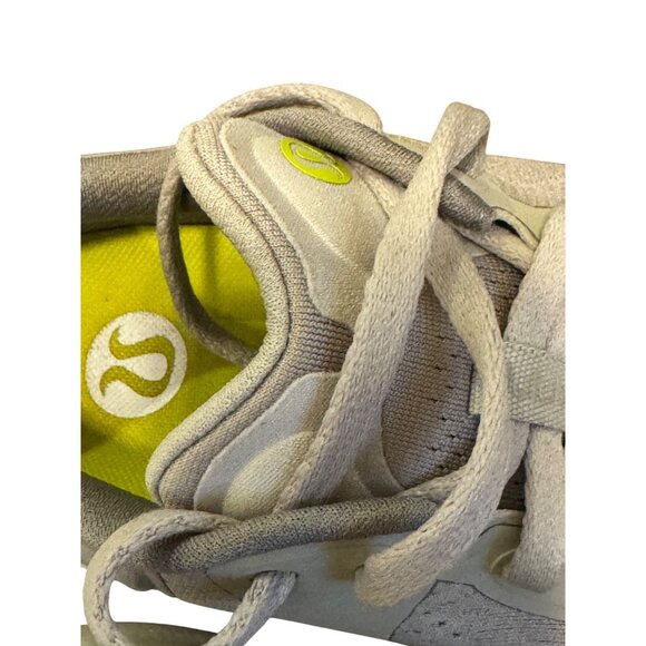 Lululemon Blissfeel Womens Running Shoes 8.5 Bone White Yellow Lightweight Breat - Picture 12 of 12